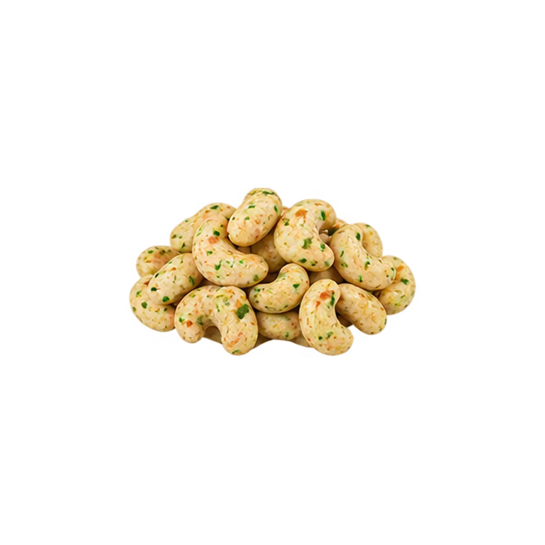 CASHEW NUTS WITH LEMON LEAVES